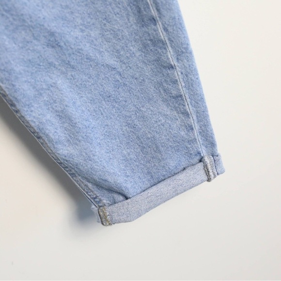 Only Mom Jeans light blue cropped high waist trendy 26 Onlkelis Life HW 15203435 - Picture 5 of 8